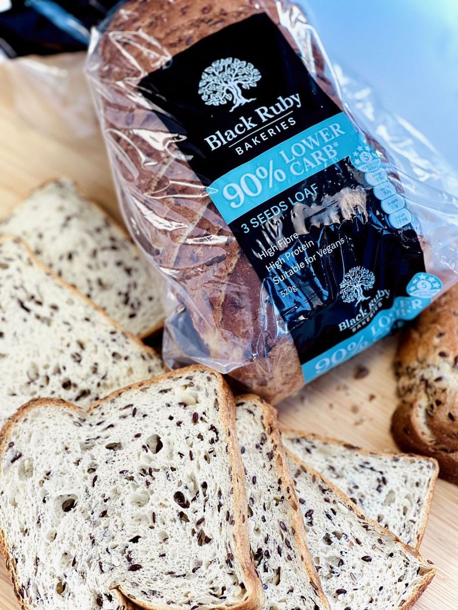 Black Ruby 3 Seeds Low Carb Loaf 520g