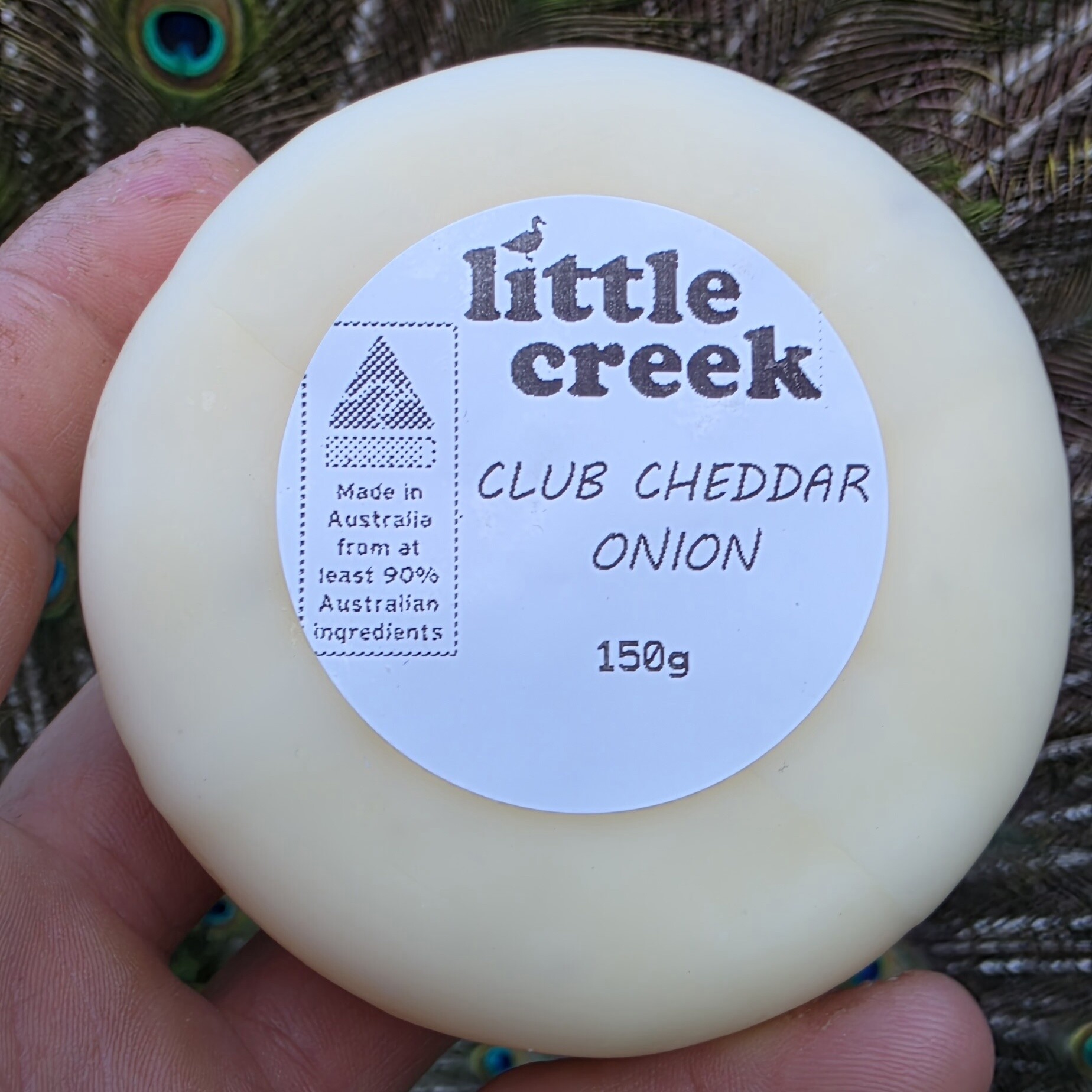 Little Creek Cheese Onion Club Cheddar 150g