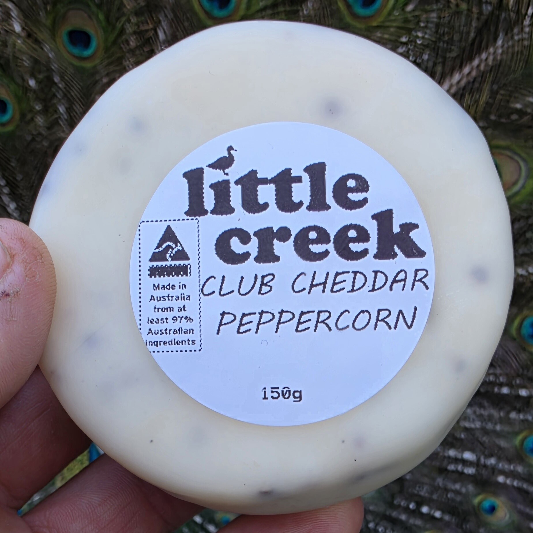 Little Creek Cheese Peppercorn Club Cheddar 150g