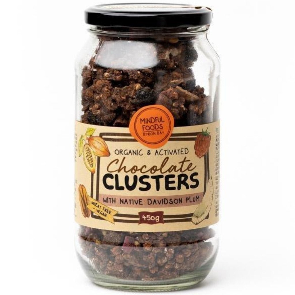 Mindful Foods Chocolate Clusters with native Davidson Plum 350g