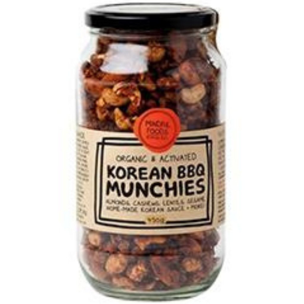 Mindful Foods Korean BBQ Munchies - Organic & Activated 400g