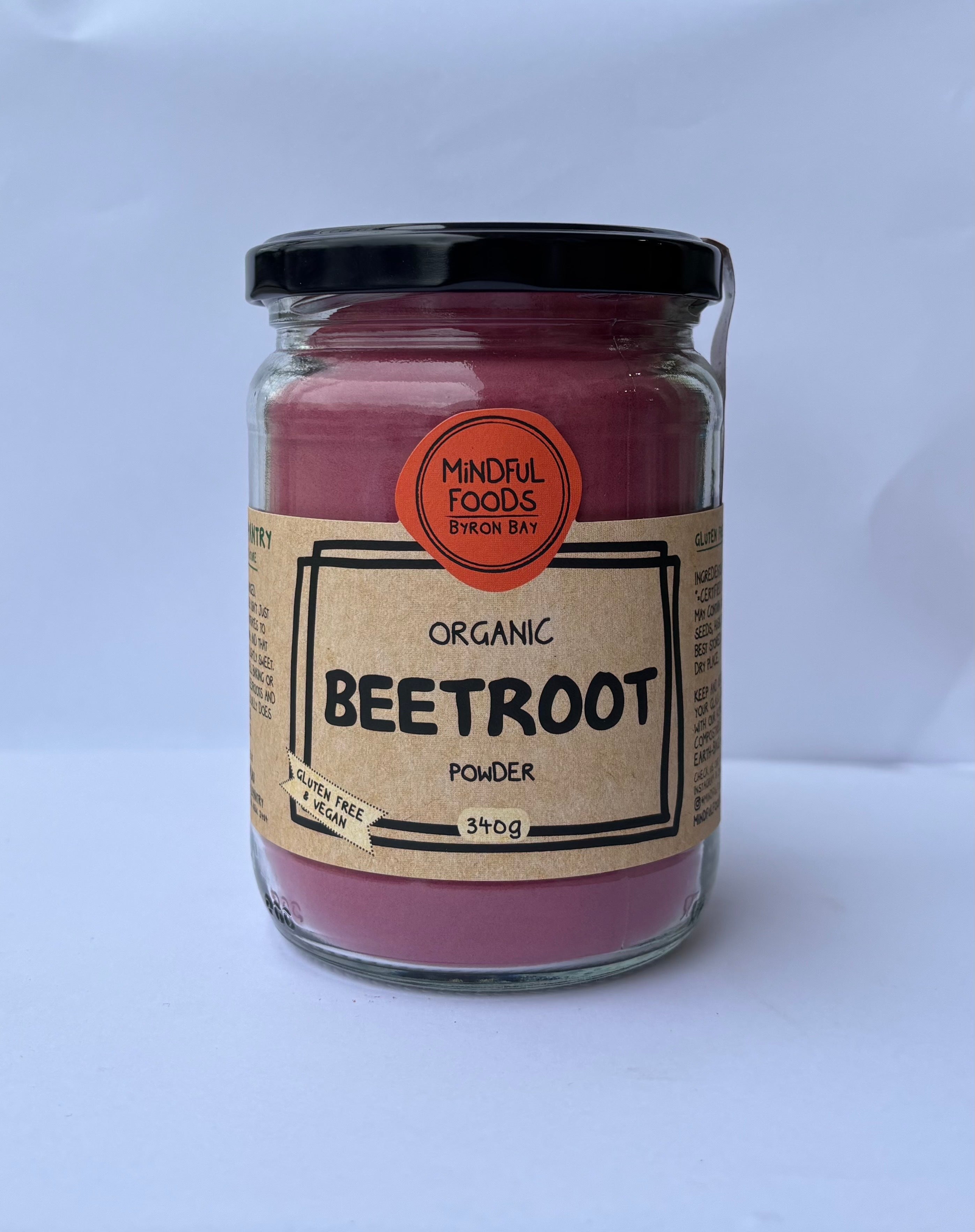 Mindful Foods Organic Beetroot Powder 340g