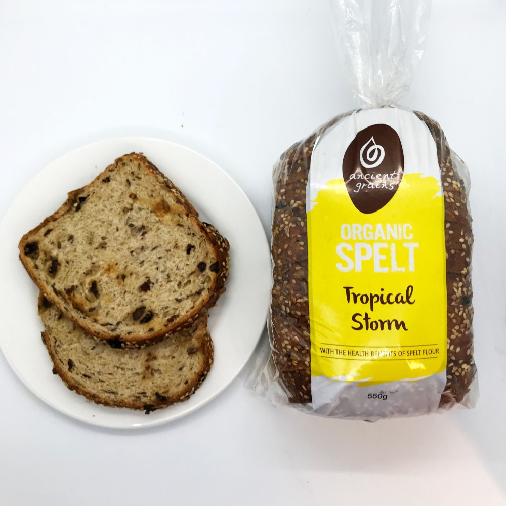 Organic Spelt Ancient Grains Tropical Storm 550g
