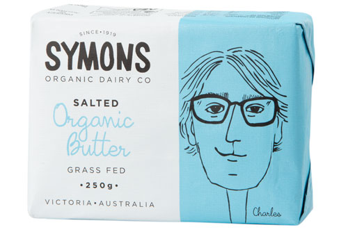 Symons Organic Dairy Organic Grass Fed Salted Butter 250g